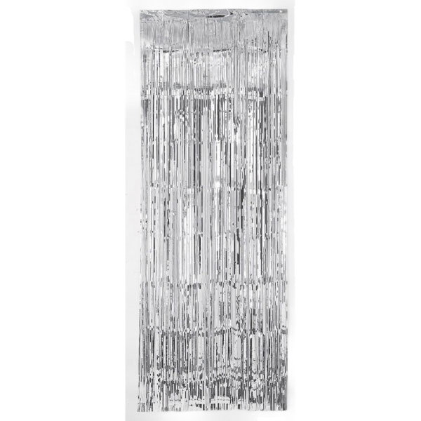 Curtain Metallic Silver